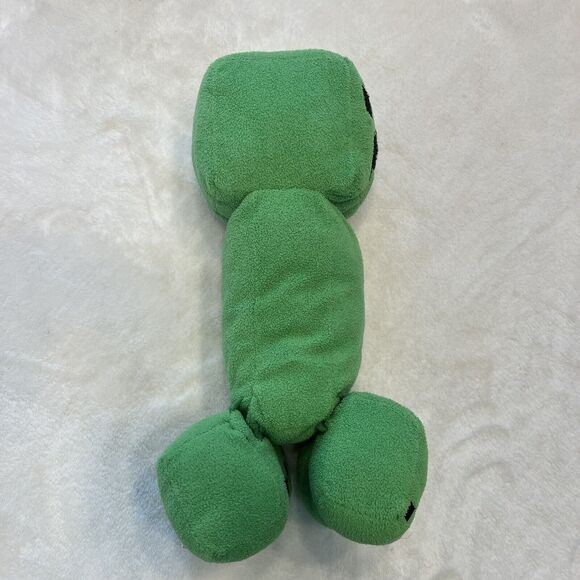 Official Minecraft 11” Green Creeper Plush Doll Mojang Jinx Pre-Owned 🔥🔥🔥 - Picture 4 of 4
